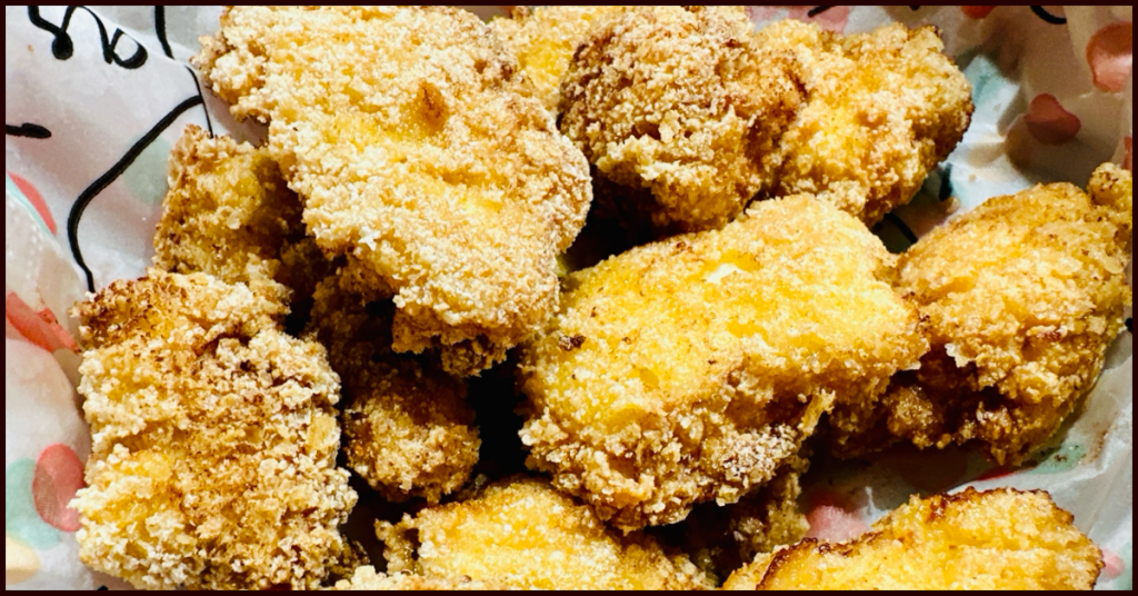 DIY gluten-free chicken nuggets